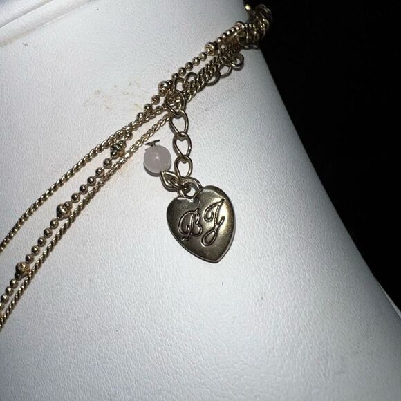 Betsey Johnson Ship Shape Layered Charm Necklace and Bracelet Set - Picture 13 of 14